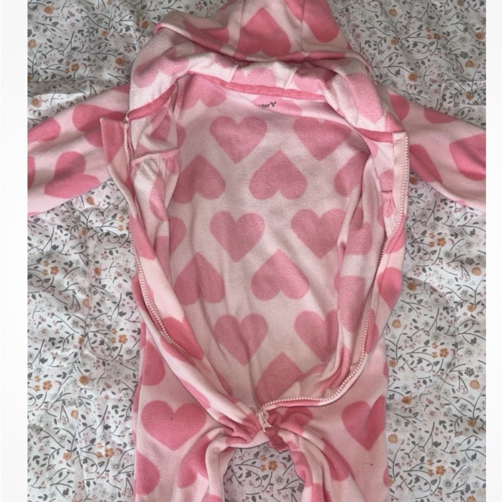 Carter's Kids One Pieces Footies - Pink, Blue, Teal - Picture 10 of 13
